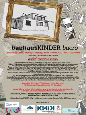 Flyer osterferien Werkstatt